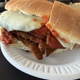 Chicken Parmesan Grinder