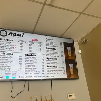 Nomi Tea - Menus - Bubble Tea Near Me - Albany, California