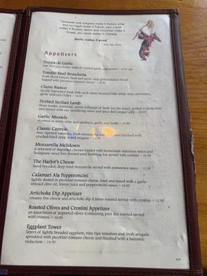 Menu photo 3 The Garlic New Smyrna Beach, FL Menu photo 3 The Garlic New Smyrna Beach, FL