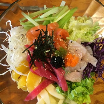Kyoto Sushi - Hwe Dup Bap aka Spicy Chirashi! A work of art. - Sushi Bars Near Me - Dumont, New Jersey Kyoto Sushi - Hwe Dup Bap aka Spicy Chirashi! A work of art. - Sushi Bars Near Me - Dumont, New Jersey