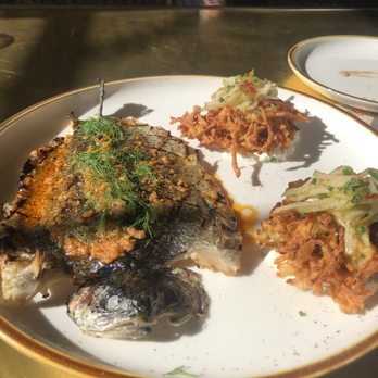Von Bismarck - The trout.... simply amazing. served with potato pancakes. My fish did not have ONE bone, incredible attention to detail - German Near Me - Reno, Nevada