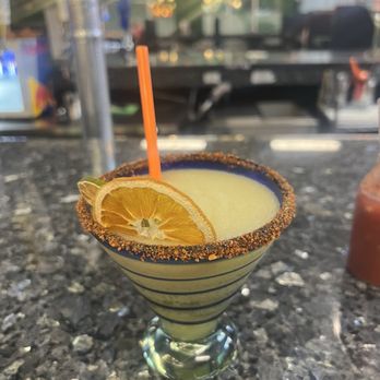 Rey azteca - Frozen house Margarita! Yum - Mexican Near Me - Rock Hill, South Carolina