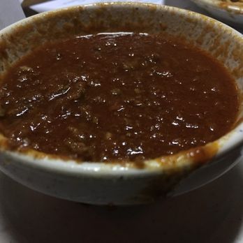 Vince's Spaghetti - Soup as thick as possible. I usually put Parmesan cheese inside this also. - Italian Near Me - Rancho Cucamonga, California Vince's Spaghetti - Soup as thick as possible. I usually put Parmesan cheese inside this also. - Italian Near Me - Rancho Cucamonga, California