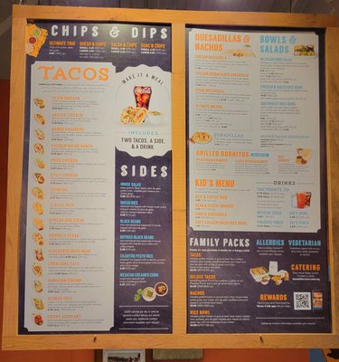Menu photo 1 Tacos 4 Life Charlotte, NC