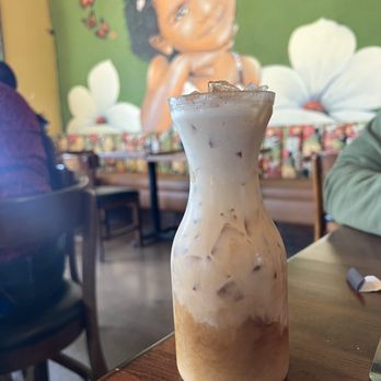 Sage Social Eatery - Iced Horchata latte - Latin American Near Me - Covina, California Sage Social Eatery - Iced Horchata latte - Latin American Near Me - Covina, California