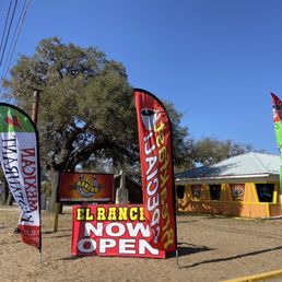 Exterior outside entrance of El Rancho Mexican Restaurant - NOW OPEN !! - Pleasanton, Texas Exterior outside entrance of El Rancho Mexican Restaurant - NOW OPEN !! - Pleasanton, Texas