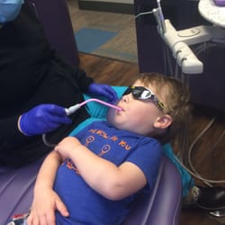 Kids off Broadway Dental - The cleaning!