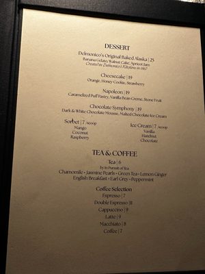 Menu photo 1 Delmonico's New York, NY