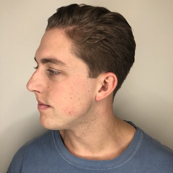 Renee Rocha Hair - Medium length men's haircut with natural wavy textured hair. - Men's Hair Salons Near Me - Naperville, Illinois Renee Rocha Hair - Medium length men's haircut with natural wavy textured hair. - Men's Hair Salons Near Me - Naperville, Illinois