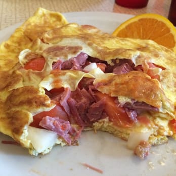 Mickies Dairy Bar - Build you own omelet (corned beef, tomato, onion) - Breakfast & Brunch Near Me - Madison, Wisconsin Mickies Dairy Bar - Build you own omelet (corned beef, tomato, onion) - Breakfast & Brunch Near Me - Madison, Wisconsin