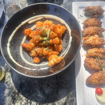 Oku - Crispy Korean cauliflower and Saigon wings. Delish! - Sushi Bars Near Me - Santa Barbara, California Oku - Crispy Korean cauliflower and Saigon wings. Delish! - Sushi Bars Near Me - Santa Barbara, California
