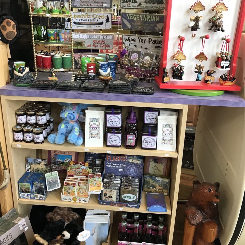 Huckleberry Thicket - a shelf with various items - Gift Shops Near Me - Post Falls, Idaho