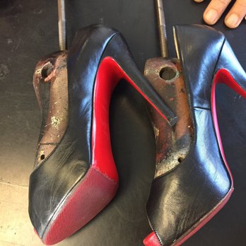 Sami's Shoe Repair - Stretching out my Louboutins so they're not as tight ($5) - Shoe Repair Near Me - Orlando, Florida Sami's Shoe Repair - Stretching out my Louboutins so they're not as tight ($5) - Shoe Repair Near Me - Orlando, Florida