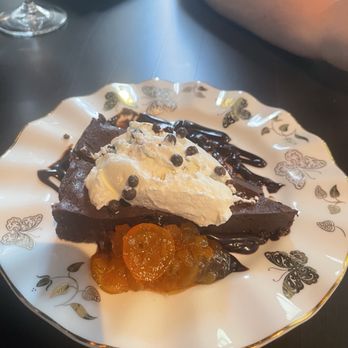 Mise En Place - Flourless Chocolate Coconut Cake - New American Near Me - Tampa, Florida Mise En Place - Flourless Chocolate Coconut Cake - New American Near Me - Tampa, Florida