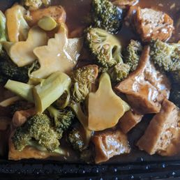 Rad na with tofu Rad na with tofu
