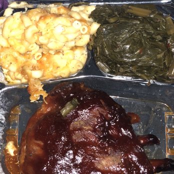 Rochdale Chicken And Fish - BBQ ribs dinner $16 side of Baked Mac & Cheese and Collard Greens - Chicken Wings Near Me - Jamaica, New York Rochdale Chicken And Fish - BBQ ribs dinner $16 side of Baked Mac & Cheese and Collard Greens - Chicken Wings Near Me - Jamaica, New York