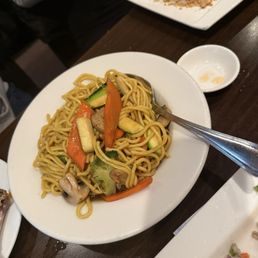 Veggie hibachi noodles Veggie hibachi noodles