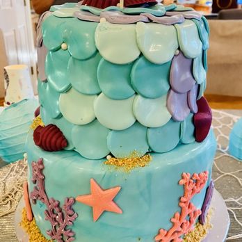Griffin's Cakes & Pastries - Mermaid cake - Desserts Near Me Griffin's Cakes & Pastries - Mermaid cake - Desserts Near Me