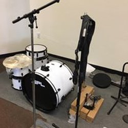 Randy's Guitar - Band Room