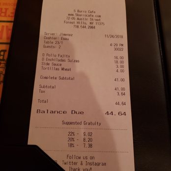 5 Burro Cafe - Mexican Near Me - Forest Hills, New York