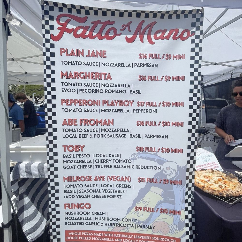 Fatto A Mano - menu - Pizza Near Me Fatto A Mano - menu - Pizza Near Me