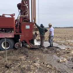 DC Well Drilling - Cleaning out a irrigation well for landowner in Lake Elmo