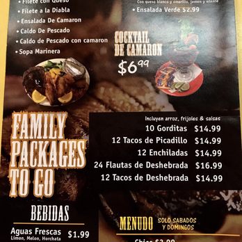 Burritos Lore's - the price of the burritos - Mexican Near Me - El Paso, Texas
