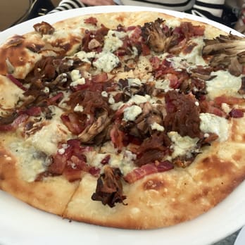 Boon Fly Cafe - Bacon, Blue Cheese Mushroom pizza. Yummmm! - American Near Me - Napa, California Boon Fly Cafe - Bacon, Blue Cheese Mushroom pizza. Yummmm! - American Near Me - Napa, California