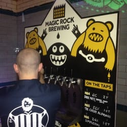 Victoria Baths - Love magic rock breweries branding!