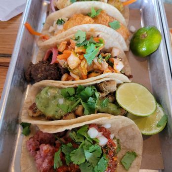 bartaco - West Hartford - All the tacos, mixed between mine and my husband's. Not sure which was which. - Mexican Near Me - West Hartford, Connecticut bartaco - West Hartford - All the tacos, mixed between mine and my husband's. Not sure which was which. - Mexican Near Me - West Hartford, Connecticut