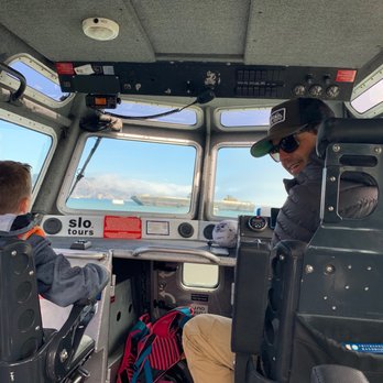SLO Tours - Captain Michael and our grandson - Boat Tours Near Me - San Luis Obispo, California SLO Tours - Captain Michael and our grandson - Boat Tours Near Me - San Luis Obispo, California