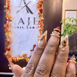Nail art by AJ