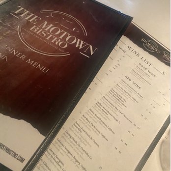 The Motown Bistro - Menu - Steakhouses Near Me - Detroit, Michigan