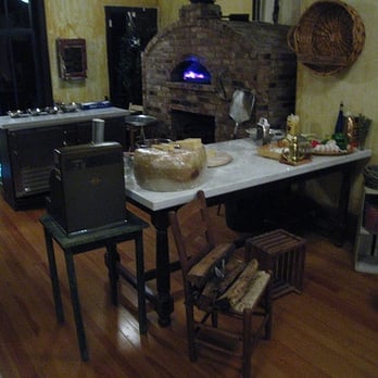 Lucali - The work table and oven at Lucali's. - Pizza Near Me - Brooklyn, New York
