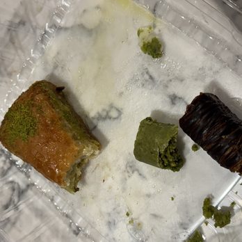 Qamaria Yemeni Coffee - Baklava, pistachio finger, Nutella hazlenut finger - Coffee & Tea Near Me - Latham, New York