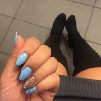 NailBox Studios - Birthday nails done by Norma! First time with oval shaped nails too! IN LOVE WITH THEM - Hair Removal Near Me - Castro Valley, California