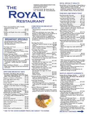 Menu photo 4 Royal Family Restaurant Kenmore, NY Menu photo 4 Royal Family Restaurant Kenmore, NY
