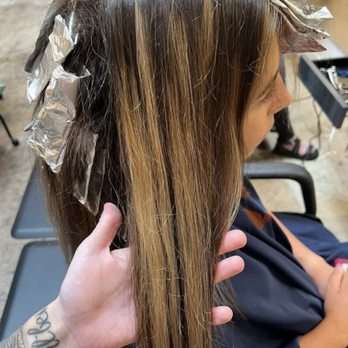 The Parlour - (Before - from another salon) - Hair Salons Near Me - Denver, Colorado