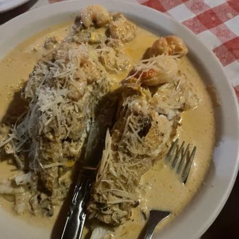 Adolfo's - Stuffed Flounder special with ocean sauce. - Seafood Near Me - New Orleans, Louisiana