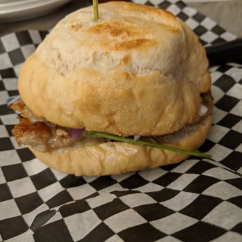 Woodstone Eatery - Pork chop bun - Asian Fusion Near Me - Markham, Ontario Woodstone Eatery - Pork chop bun - Asian Fusion Near Me - Markham, Ontario