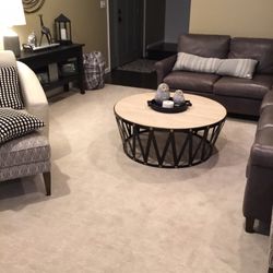 Simply Floors & Painting - Living room carpet.
