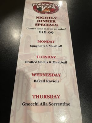Menu photo 7 Formaggio Pizza & Italian Restaurant Ocala, FL
