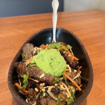Banh Shop - Steak Fire Bowl minus the Sour cream - Vietnamese Near Me - Irving, Texas