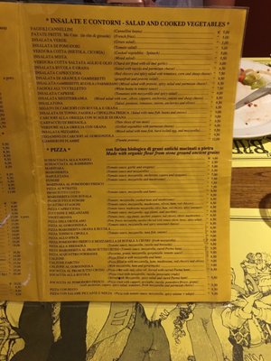 Menu photo 4 Yellow Bar Florence, FI