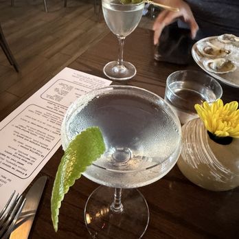 Casa Bianca - Gimlet and dirty martini - Wine Bars Near Me - Austin, Texas