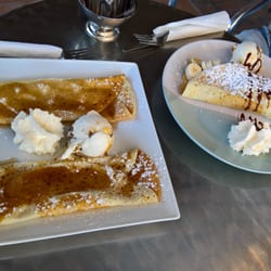 The Coffee Barn Gelateria - Maple double and banana caramel pancakes