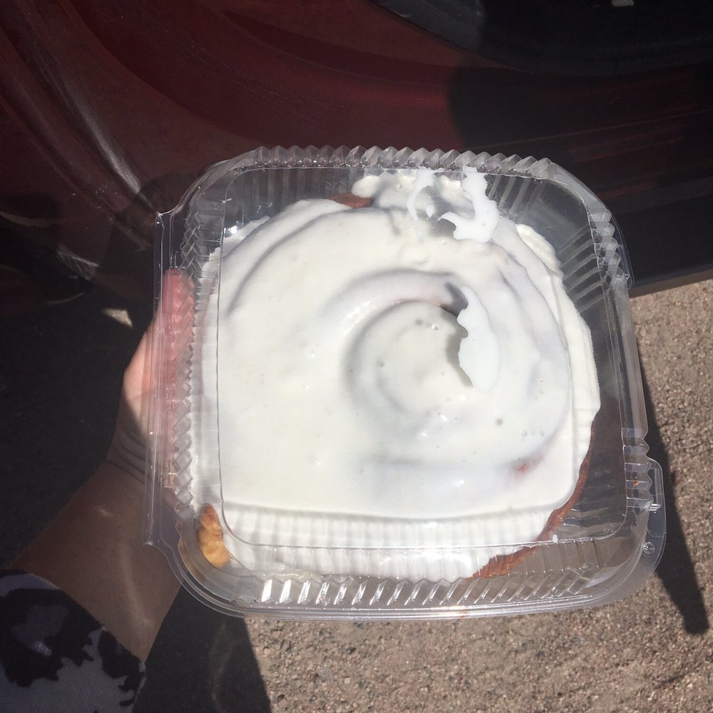 Luxury Diner - The cinnamon roll that could feed a small neighborhood! - Diners Near Me - Cheyenne, Wyoming Luxury Diner - The cinnamon roll that could feed a small neighborhood! - Diners Near Me - Cheyenne, Wyoming