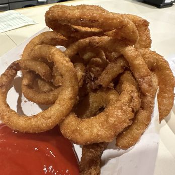 Riverside Lunch - Onion Rings (4.3/5) - Burgers Near Me - Charlottesville, Virginia