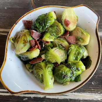 Lokma - Brussels Sprouts & Cured Beef Strips - Mediterranean Near Me - San Francisco, California Lokma - Brussels Sprouts & Cured Beef Strips - Mediterranean Near Me - San Francisco, California