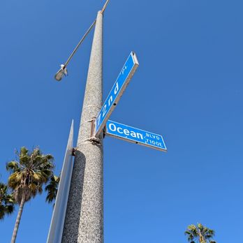 The Peninsula - Street signs at the end of The Peninsula - Beaches Near Me - Long Beach, California The Peninsula - Street signs at the end of The Peninsula - Beaches Near Me - Long Beach, California